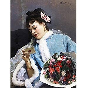 Fine Art Prints Madrazo The Love Letter Bouquet Romantic Painting Unframed Wall Art Print Poster Home Decor Premium Fine Art Prints Madrazo The Love Letter Bouquet Romantic Painting Unframed Wall Art Print Poster Home Decor Premium
