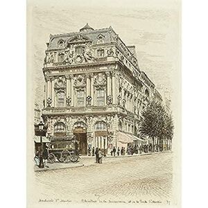 Artery8 Martial Road Paris Boulevard St Martin 1877 Illustration Unframed Wall Art Print Poster Home Decor Premium Artery8 Martial Road Paris Boulevard St Martin 1877 Illustration Unframed Wall Art Print Poster Home Decor Premium