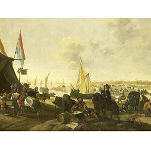Artery8 De Meijer The Siege Capture City Of Holly Spaniards Premium Wall Art Canvas Print 18X24 Inch Artery8 De Meijer The Siege Capture City Of Holly Spaniards Premium Wall Art Canvas Print 18X24 Inch