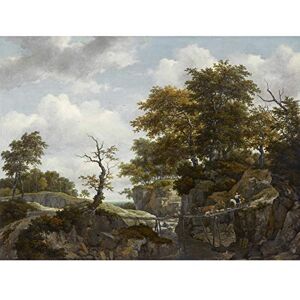 Artery8 Jacob Van Ruisdael Landscape Bridge Cattle Painting Art Print Canvas Premium Wall Decor Poster Mural Artery8 Jacob Van Ruisdael Landscape Bridge Cattle Painting Art Print Canvas Premium Wall Decor Poster Mural