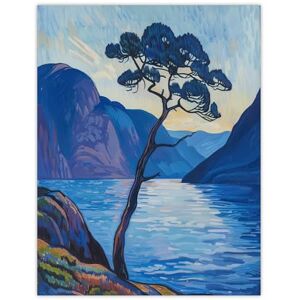 Artery8 Lone Tree on Loch Ness Scottish Highlands Lake Living Room Large Wall Art Poster Print Thick Paper 18X24 Inch Artery8 Lone Tree on Loch Ness Scottish Highlands Lake Living Room Large Wall Art Poster Print Thick Paper 18X24 Inch