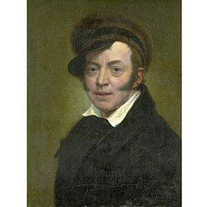 Artery8 Kamphuijsen Self-Portrait Painting Premium Wall Art Canvas Print 18X24 Inch Artery8 Kamphuijsen Self-Portrait Painting Premium Wall Art Canvas Print 18X24 Inch