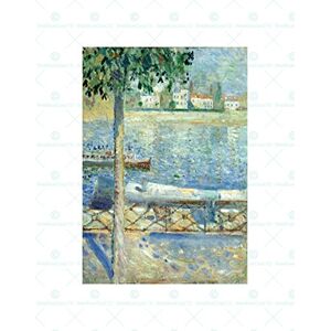 Wee Blue Coo Painting Painting Edvard Munch The Seine At Saint Cloud Wall Art Print Wee Blue Coo Painting Painting Edvard Munch The Seine At Saint Cloud Wall Art Print