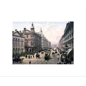 Wee Blue Coo Photo Northern Ireland Royal Avenue Belfast Street City Wall Art Print Wee Blue Coo Photo Northern Ireland Royal Avenue Belfast Street City Wall Art Print