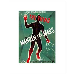 Wee Blue Coo Film Movie Thing Another World Danish Monster Wall Art Print Wee Blue Coo Film Movie Thing Another World Danish Monster Wall Art Print