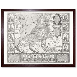 Artery8 Lion Belgium Europe Animal Old Map Art Print Framed Poster Wall Decor 12x16 inch Artery8 Lion Belgium Europe Animal Old Map Art Print Framed Poster Wall Decor 12x16 inch