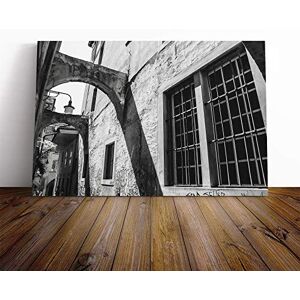 Big Box Art Canvas Print Wall Art Architecture Street View Black and White Mounted & Stretched Box Frame Picture Home Decor for Kitchen, Living Room, Bedroom, Hallway, Multi-Colour, 30x20 Inch Big Box Art Canvas Print Wall Art Architecture Street View Black and White Mounted & Stretched Box Frame Picture Home Decor for Kitchen, Living Room, Bedroom, Hallway, Multi-Colour, 30x20 Inch