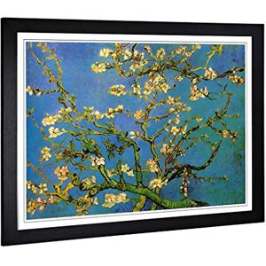 Big Box Art Framed Print of Vincent Van Gogh Almond Blossom Tree (2) Design Wall Art Picture Home Decor for Kitchen, Living Room, Bedroom, Hallway, Black, A2 / 24.5x18 Inch / 62x45cm Big Box Art Framed Print of Vincent Van Gogh Almond Blossom Tree (2) Design Wall Art Picture Home Decor for Kitchen, Living Room, Bedroom, Hallway, Black, A2 / 24.5x18 Inch / 62x45cm