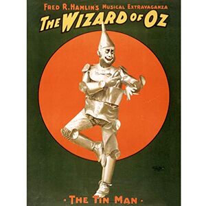 Artery8 Film Movie Character Wizard Oz Tin Man Promo Ad Large Wall Art Poster Print Thick Paper 18X24 Inch Artery8 Film Movie Character Wizard Oz Tin Man Promo Ad Large Wall Art Poster Print Thick Paper 18X24 Inch