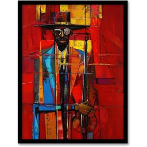 Artery8 New Orleans Jazz Music Fest Abstract Violinist Living Room Artwork Framed Wall Art Print A4 Artery8 New Orleans Jazz Music Fest Abstract Violinist Living Room Artwork Framed Wall Art Print A4