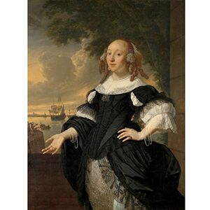 Artery8 Helst Geertruida Den Dubbelde Wife Aert Van Nes Extra Large XL Wall Art Poster Print Artery8 Helst Geertruida Den Dubbelde Wife Aert Van Nes Extra Large XL Wall Art Poster Print