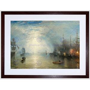 Wee Blue Coo Joseph Mallord William Turner British Keelmen Heaving Coal Framed Wall Art Print Wee Blue Coo Joseph Mallord William Turner British Keelmen Heaving Coal Framed Wall Art Print