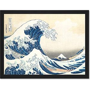 Fine Art Prints Hokusai Great Wave Off Kanagawa Large Framed Art Print Poster Wall Decor 18x24 inch Fine Art Prints Hokusai Great Wave Off Kanagawa Large Framed Art Print Poster Wall Decor 18x24 inch