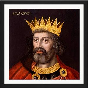 Fine Art Prints Anonymous Portrait King Edward II England Painting Square Wooden Framed Wall Art Print Picture 16X16 Inch Fine Art Prints Anonymous Portrait King Edward II England Painting Square Wooden Framed Wall Art Print Picture 16X16 Inch