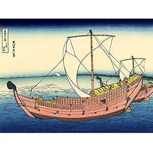 Artery8 Hokusai 36 Views Fuji Kazusa Province Woodblock Japan Art Print Canvas Premium Wall Decor Poster Mural Artery8 Hokusai 36 Views Fuji Kazusa Province Woodblock Japan Art Print Canvas Premium Wall Decor Poster Mural