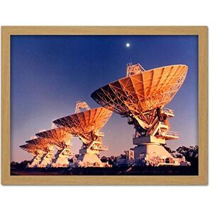 Fine Art Prints Csiro Space Five Telescope Antennas Narrabri Nsw Photo Artwork Framed Wall Art Print 18X24 Inch Fine Art Prints Csiro Space Five Telescope Antennas Narrabri Nsw Photo Artwork Framed Wall Art Print 18X24 Inch