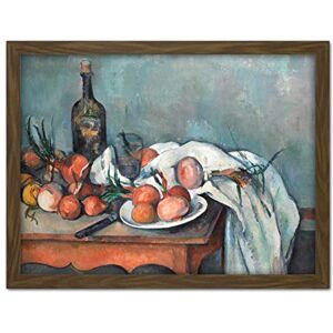 Fine Art Prints Paul Cezanne Still Life With Onions Large Framed Art Print Poster Wall Decor 18x24 Fine Art Prints Paul Cezanne Still Life With Onions Large Framed Art Print Poster Wall Decor 18x24