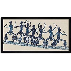 Fine Art Prints Tommy Mcrae Kwatkwat People Corroboree Sketchbook Long Framed Art Print Wall Poster 25x12 inch Fine Art Prints Tommy Mcrae Kwatkwat People Corroboree Sketchbook Long Framed Art Print Wall Poster 25x12 inch