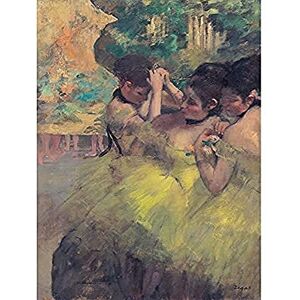 Fine Art Prints Degas Yellow Dancers In Wings Impressionist Painting Art Print Canvas Premium Wall Decor Poster Mural Fine Art Prints Degas Yellow Dancers In Wings Impressionist Painting Art Print Canvas Premium Wall Decor Poster Mural
