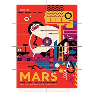 Artery8 Mars Historic Sites Tour NASA Space Tours Travel XL Giant Panel Poster (8 Sections) Artery8 Mars Historic Sites Tour NASA Space Tours Travel XL Giant Panel Poster (8 Sections)
