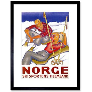 Wee Blue Coo TRAVEL WINTER SPORT NORWAY SNOW SKI HOME SMIKE PIPE FRAMED ART PRINT B12X6594 Wee Blue Coo TRAVEL WINTER SPORT NORWAY SNOW SKI HOME SMIKE PIPE FRAMED ART PRINT B12X6594