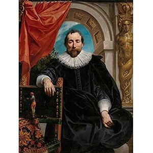 Artery8 Jordaens Portrait Rogier Le Witer Unframed Wall Art Print Poster Home Decor Premium Artery8 Jordaens Portrait Rogier Le Witer Unframed Wall Art Print Poster Home Decor Premium