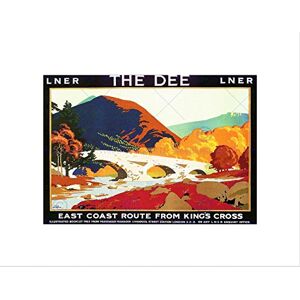 Wee Blue Coo TRAVEL TRAIN RAIL RIVER DEE ABERDEEN SCOTLAND HIGHLAND BRIDGE UK PRINT B12X10352 Wee Blue Coo TRAVEL TRAIN RAIL RIVER DEE ABERDEEN SCOTLAND HIGHLAND BRIDGE UK PRINT B12X10352