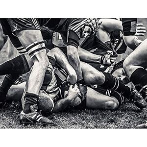 Wee Blue Coo Photo Sport Rugby Football Close Up Scrum Players Ball Game Large Art Print Poster Wall Decor 18x24 inch Wee Blue Coo Photo Sport Rugby Football Close Up Scrum Players Ball Game Large Art Print Poster Wall Decor 18x24 inch