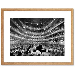 Wee Blue Coo Music Metropolitan Opera House New York Auditorium Framed Wall Art Print Wee Blue Coo Music Metropolitan Opera House New York Auditorium Framed Wall Art Print
