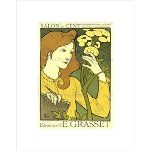 Wee Blue Coo Art Commercial Grasset Salon Des Cent France Vintage Wall Art Print Wee Blue Coo Art Commercial Grasset Salon Des Cent France Vintage Wall Art Print