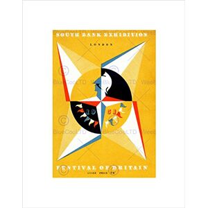 Wee Blue Coo VINTAGE ADVERT EXHIBITION FESTIVAL BRITAIN 1951 FRAMED ART PRINT MOUNT B12X11498 Wee Blue Coo VINTAGE ADVERT EXHIBITION FESTIVAL BRITAIN 1951 FRAMED ART PRINT MOUNT B12X11498