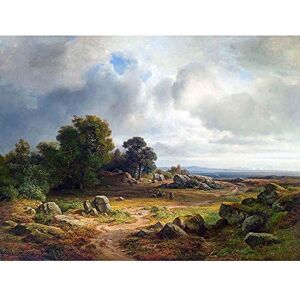 Wee Blue Coo Painting Wilderness Scenery Morgenstern Flock Sheep Art Print Poster Wall Decor 12X16 Inch Wee Blue Coo Painting Wilderness Scenery Morgenstern Flock Sheep Art Print Poster Wall Decor 12X16 Inch