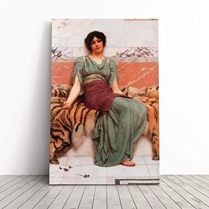 Big Box Art Canvas Print Wall Art John William Godward Sweet Dreams Mounted & Stretched Box Frame Picture Home Decor for Kitchen, Living Room, Bedroom, Hallway, Multi-Colour, 24x16 Inch Big Box Art Canvas Print Wall Art John William Godward Sweet Dreams Mounted & Stretched Box Frame Picture Home Decor for Kitchen, Living Room, Bedroom, Hallway, Multi-Colour, 24x16 Inch