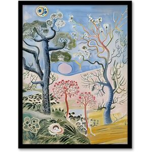 Artery8 Abstract Trippy Pastel Trees Landscape Boho Living Room Artwork Framed Wall Art Print 18X24 Inch Artery8 Abstract Trippy Pastel Trees Landscape Boho Living Room Artwork Framed Wall Art Print 18X24 Inch