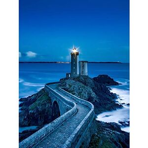 Artery8 Plouzane France Lighthouse Pier Night Photo Large Wall Art Poster Print Thick Paper 18X24 Inch Artery8 Plouzane France Lighthouse Pier Night Photo Large Wall Art Poster Print Thick Paper 18X24 Inch