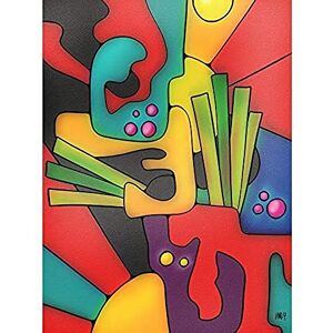 Artery8 Abstract Colourful Shapes Design Pattern Painting Art Print Canvas Premium Wall Decor Poster Mural Artery8 Abstract Colourful Shapes Design Pattern Painting Art Print Canvas Premium Wall Decor Poster Mural