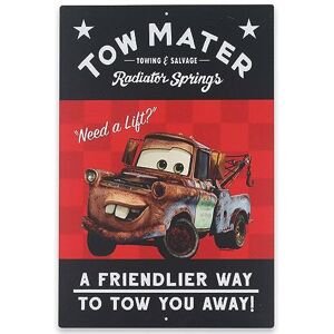 Open Road Brands Disney Pixar Cars Tow Mater Metal Sign Cute Tow Mater Sign A Friendlier Way to Tow You Away! Open Road Brands Disney Pixar Cars Tow Mater Metal Sign Cute Tow Mater Sign A Friendlier Way to Tow You Away!