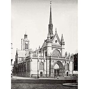 Artery8 Marville St Lawrence Church Paris France 1800S Photo Unframed Wall Art Print Poster Home Decor Premium Artery8 Marville St Lawrence Church Paris France 1800S Photo Unframed Wall Art Print Poster Home Decor Premium