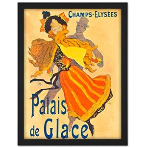Fine Art Prints Cheret Palais Glace Ice Skating Paris Vintage Advert Large Framed Art Print Poster Wall Decor 18x24 in Fine Art Prints Cheret Palais Glace Ice Skating Paris Vintage Advert Large Framed Art Print Poster Wall Decor 18x24 in