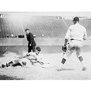 Wee Blue Coo Vintage Photography Sport Baseball Cleveland Fewster Base USA Art Print Poster Wall Decor 12X16 Inch Wee Blue Coo Vintage Photography Sport Baseball Cleveland Fewster Base USA Art Print Poster Wall Decor 12X16 Inch