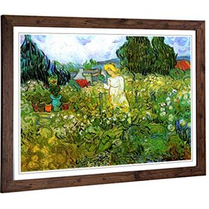 Big Box Art Framed Print of Vincent Van Gogh Marguerite Gachet in The Garden Design Wall Art Picture Home Decor for Kitchen, Living Room, Bedroom, Hallway, Walnut, A2 / 24.5x18 Inch / 62x45cm Big Box Art Framed Print of Vincent Van Gogh Marguerite Gachet in The Garden Design Wall Art Picture Home Decor for Kitchen, Living Room, Bedroom, Hallway, Walnut, A2 / 24.5x18 Inch / 62x45cm