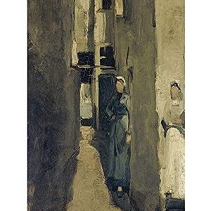 Artery8 Breitner Neighborhood Street The Hague Painting Unframed Wall Art Print Poster Home Decor Premium Artery8 Breitner Neighborhood Street The Hague Painting Unframed Wall Art Print Poster Home Decor Premium