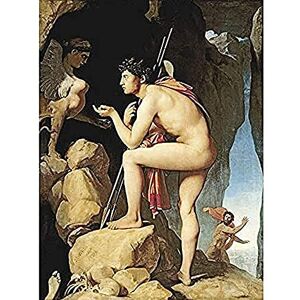 Fine Art Prints Ingres Oedipus Sphinx Greek Myth Painting Unframed Wall Art Print Poster Home Decor Premium Fine Art Prints Ingres Oedipus Sphinx Greek Myth Painting Unframed Wall Art Print Poster Home Decor Premium