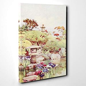 Big Box Art Canvas Print Wall Art Ella Du Cane Japanese Oriental A Tokyo Garden Mounted & Stretched Box Frame Picture Home Decor for Kitchen, Living Room, Bedroom, Multi-Colour, 20x14 Inch Big Box Art Canvas Print Wall Art Ella Du Cane Japanese Oriental A Tokyo Garden Mounted & Stretched Box Frame Picture Home Decor for Kitchen, Living Room, Bedroom, Multi-Colour, 20x14 Inch