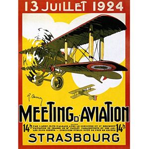 Wee Blue Coo Advert Exhibition Airshow Plane Biplane Vintage Strasbourg France Canvas Print Wee Blue Coo Advert Exhibition Airshow Plane Biplane Vintage Strasbourg France Canvas Print