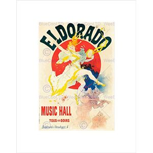 Wee Blue Coo Ad Theatre Stage Cabaret Eldorado Music Hall Paris Dance Wall Art Print Wee Blue Coo Ad Theatre Stage Cabaret Eldorado Music Hall Paris Dance Wall Art Print