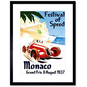 Wee Blue Coo Ad Grand Prix Car Festival Of Speed Monaco Picture Framed Wall Art Print Wee Blue Coo Ad Grand Prix Car Festival Of Speed Monaco Picture Framed Wall Art Print