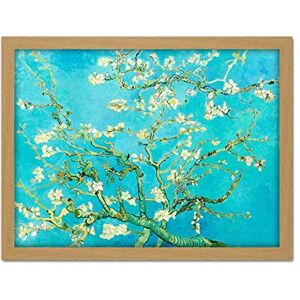 Wee Blue Coo Van Gogh Branches With Almond Blossom 1890 Artwork Framed Wall Art Print 18X24 Inch Wee Blue Coo Van Gogh Branches With Almond Blossom 1890 Artwork Framed Wall Art Print 18X24 Inch