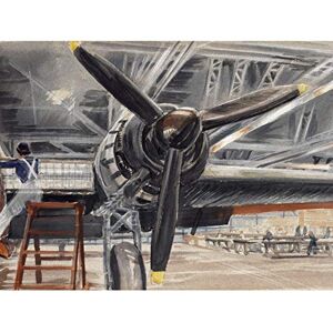 Fine Art Prints Ensor Wellington Bomber Camouflage WWII Painting Large Print Poster Wall Art Decor Picture Fine Art Prints Ensor Wellington Bomber Camouflage WWII Painting Large Print Poster Wall Art Decor Picture