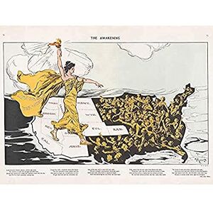Fine Art Prints Mayer Awakening Votes Women Liberty Map Art Print Canvas Premium Wall Decor Poster Mural Fine Art Prints Mayer Awakening Votes Women Liberty Map Art Print Canvas Premium Wall Decor Poster Mural